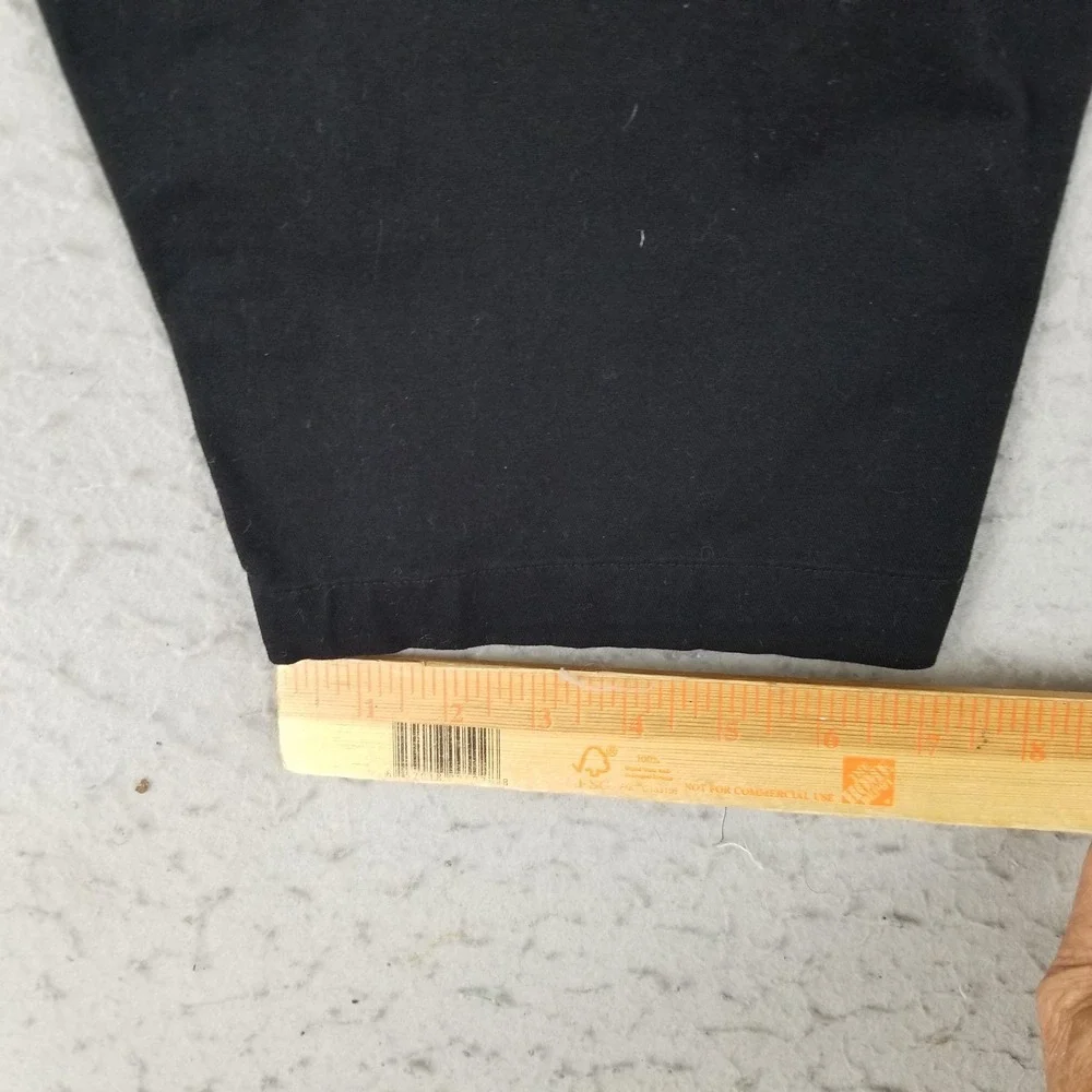 Old Navy Pants Mens Large Black Comfort Waistband Casual Relaxed Fit Cotton